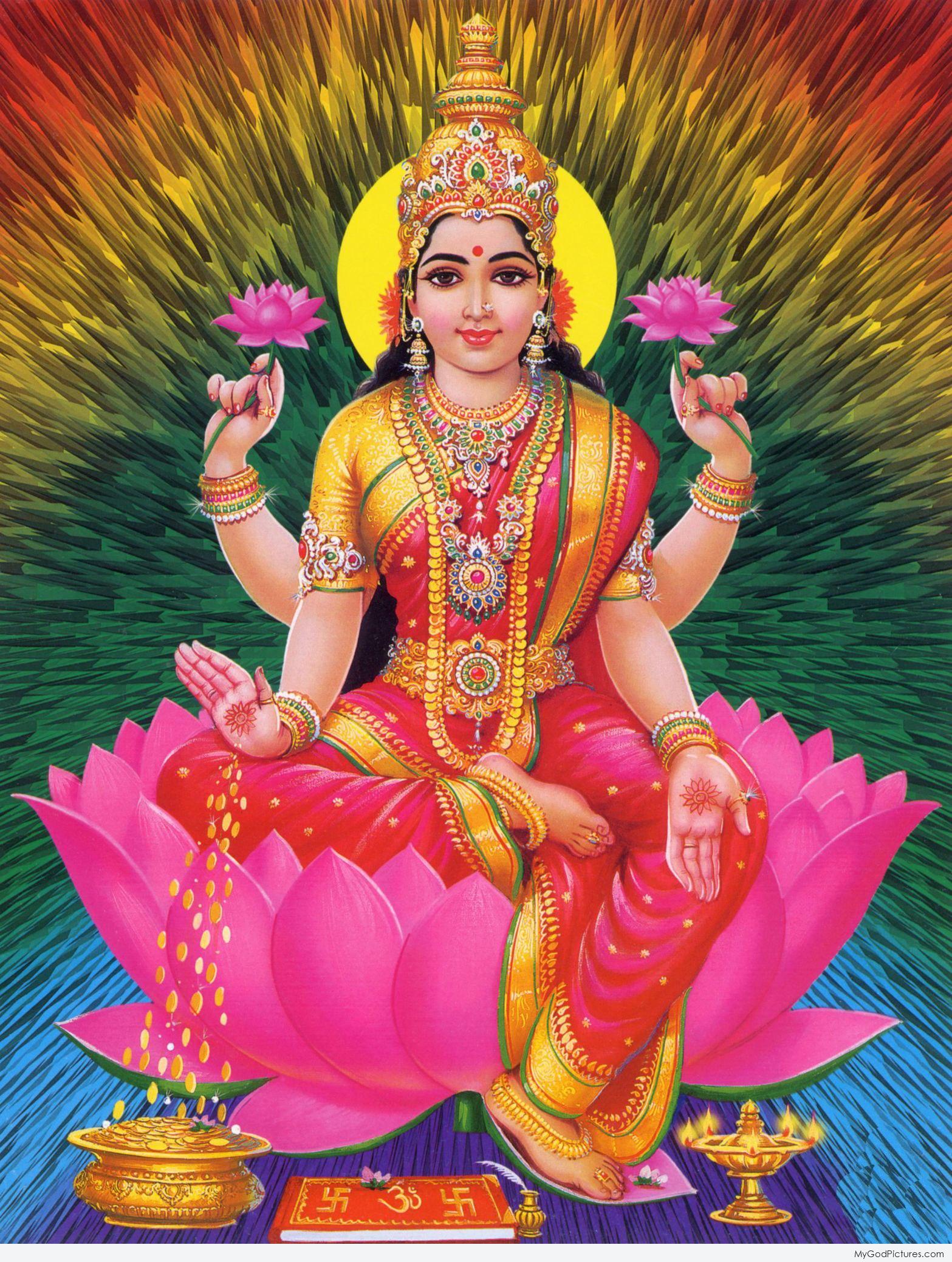 Hindu Goddess Mata Lakshmi Ji God Pictures