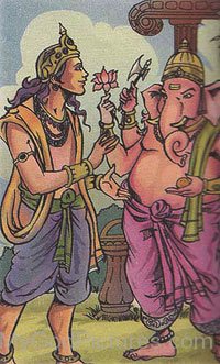 Image Of Lord Kartikeya And Lord Ganesha