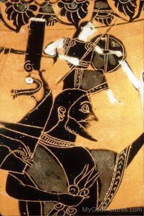 Portrait Of Athena And Zeus-rg519